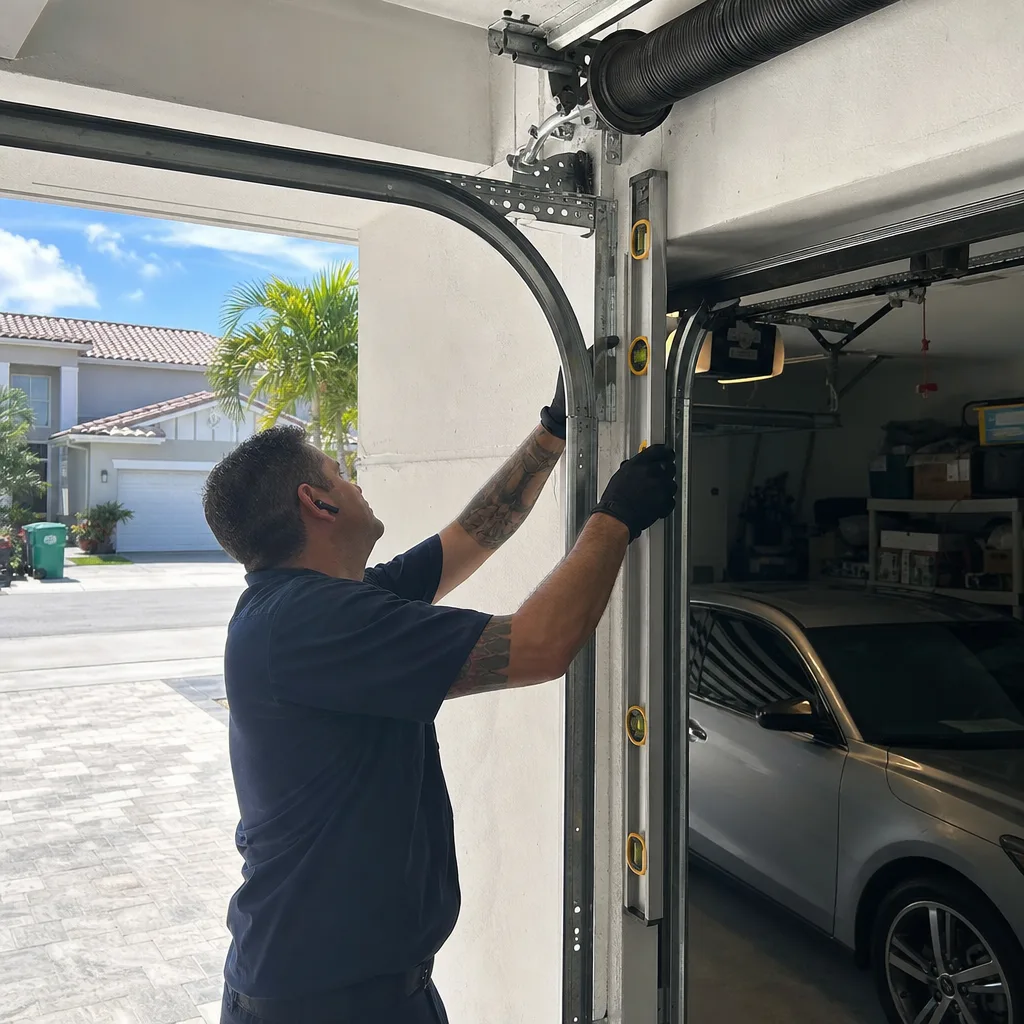 Garage Door Cable Repair in Sweetwater